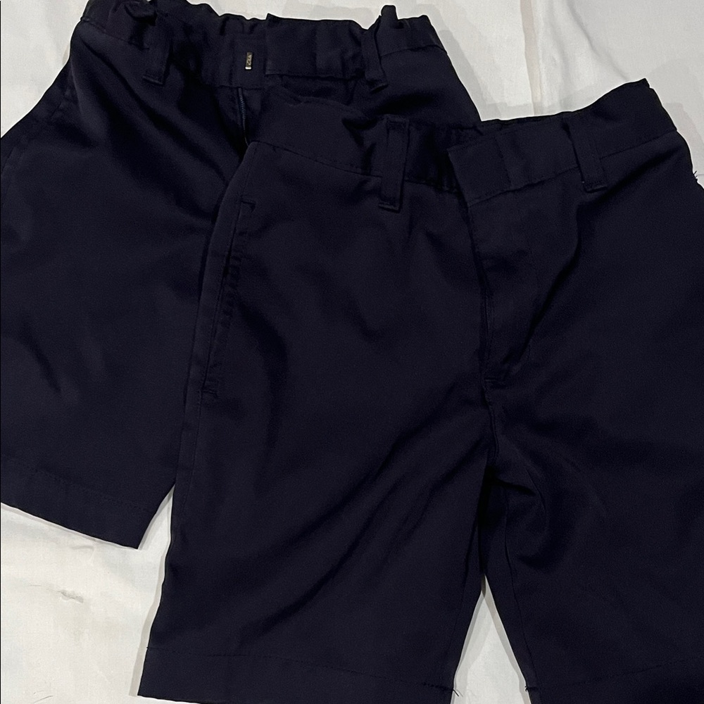 Navy uniforms Shorts one is 4 and other 6